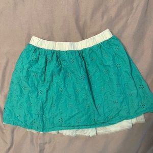 Pick 3/$20 Two Layer Reversible Teal Skirt